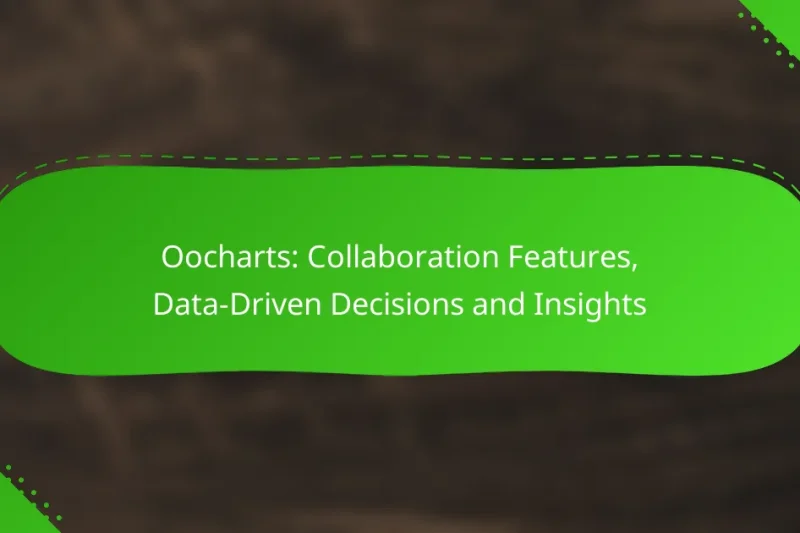 Oocharts: Collaboration Features, Data-Driven Decisions and Insights