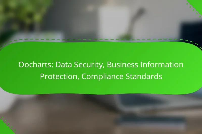 Oocharts: Data Security, Business Information Protection, Compliance Standards