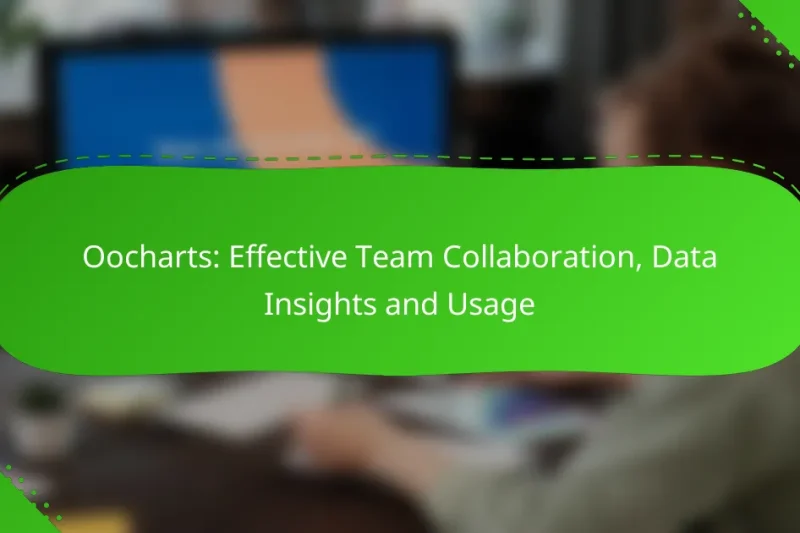 Oocharts: Effective Team Collaboration, Data Insights and Usage
