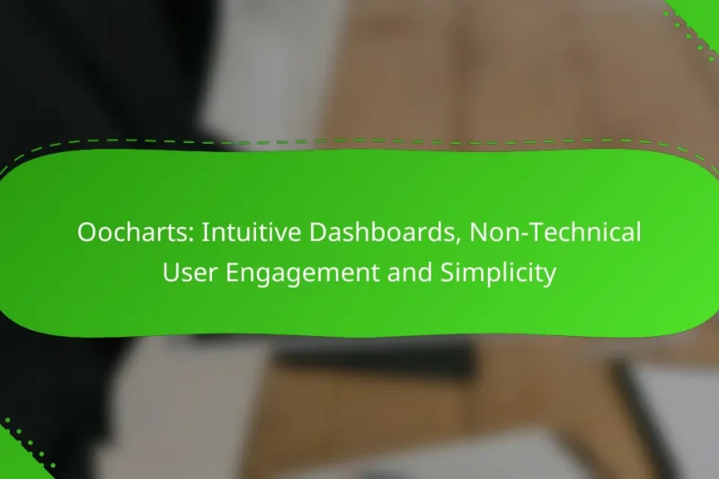 Oocharts: Intuitive Dashboards, Non-Technical User Engagement and Simplicity