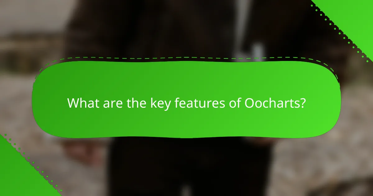 What are the key features of Oocharts?